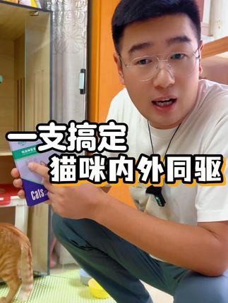 如何正确给猫咪驱虫?#萌宠好物 #猫咪驱虫 #科学养宠攻略 #养猫知识 #养猫人