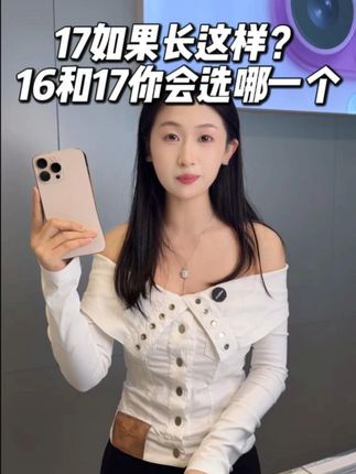 17如果长这样?16和17你会选哪一个 #16pm#数码#种草好物#月付#抖音月付