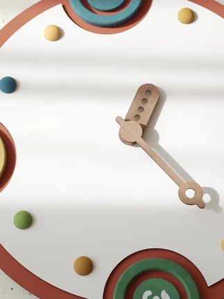 Mandelda免打孔挂钟,奶油风装点客厅超温馨! #Mandelda挂钟 #奶油风钟表 #奶油风装饰 #免打孔挂钟 #家用挂钟