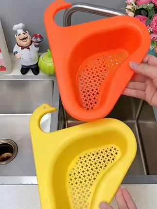 加厚沥水篮厨房水槽家用剩饭剩菜过滤挂篮水池滤水篮沥水架收纳  #滤水篮沥水架收纳 #厨房好物  #方便又实用  #好用不贵经济实惠