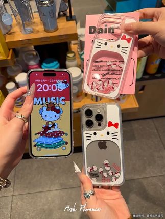 谁会拒绝这么可爱的流沙k.t猫手机壳~好朋友 给我安排一下! #少女心好物 #爱了爱了 #仙女必备 #这个手机壳真的长在我心巴上了 #快分享给你的好友
