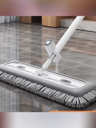 免手洗平板拖把干湿两用自动回弹墩布拖布耐用面板木地板  #拖把 #平板拖把 #干湿两用拖把 #免手洗平板拖把 #木地板拖