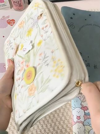 A5新款创意拉链款便携孕检报告单手提包孕妈建档B超产检本收纳册#孕检报告单 #收纳册 #孕检收纳册 #手提包 #产检本