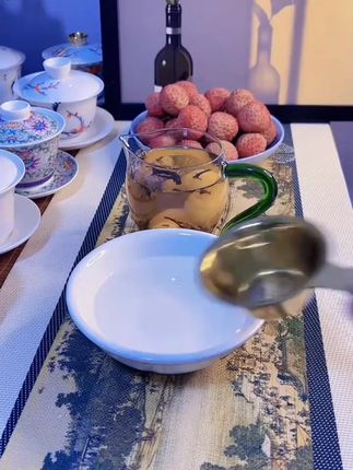 茶漏304不锈钢食品级茶滤加厚加密过滤网茶具公杯金色茶漏网#茶漏过滤器  #茶漏