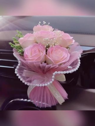 车载香薰花束车内空调装饰永生花香薰汽车出风口香水摆件香氛 香薰#香薰推荐 #车载香薰 #香薰花束 #香水摆件 #香氛
