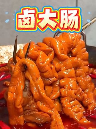 喜欢吃卤肥肠的朋友们千万不要错过,软糯Q弹 下班10分钟就能搞定,好吃又下饭#肥肠 #下饭菜 #妈呀太香了 #经济实惠好吃不贵 #卤大肠