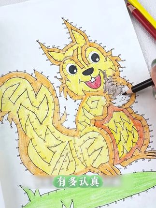 孩子暑假在家,给他准备了这套魔法线条, 不仅不吵着玩手机,也锻炼了耐心和专注力!#专注力 #时光学 #魔法线条 #儿童绘画