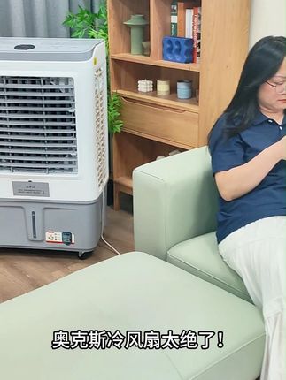 后面的天气越来越热,将近40多度的高温,靠谱冷风扇就选奥克斯