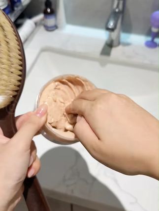 左小妆椰丝鬃毛沐浴刷加长猪鬃毛干刷湿刷2合1仿手掌弧形长柄搓澡#沐浴刷 #左小妆沐浴刷 #椰丝鬃毛 #干刷湿刷 #搓澡神器