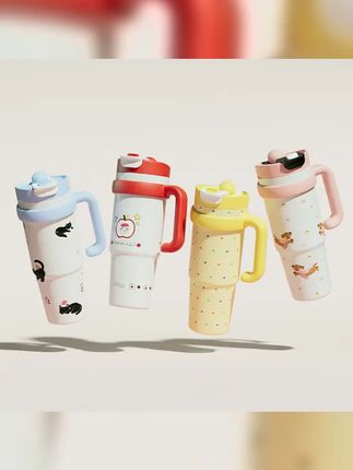 奇古堂巨无霸保温杯,可爱大容量,便携吸管,保冷又保温,冰霸杯车载首选!一杯随行,夏日畅饮不等待,体验喝水新境界! #保温杯 #这样的水杯谁能拒绝 #杯子耐高温食品级 #爆款热卖中 #高性价比保温杯推荐