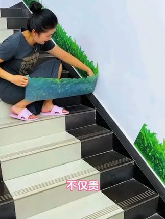 家里的踢脚线上有污渍瑕疵贴一幅,可以完美遮挡#踢脚线贴纸 #墙贴 #装饰画 #贴画