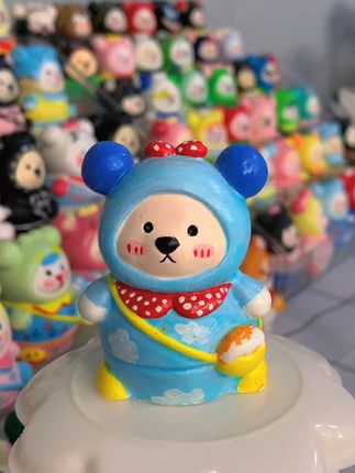 给孩子一下午的时间,看他能创作出怎样的作品吧 #石膏娃娃#创意涂鸦#手工DIY#晒晒你画的石膏娃娃