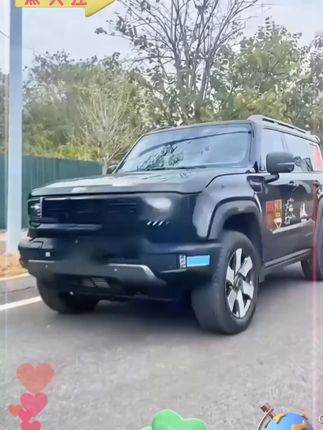 24款全新BJ40e后侧窗D字框黑化装饰盖bj40c侧窗黑武士外观增程版 #北京bj40 #后侧窗字框装饰 #无损改装 #专车专用