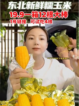 2025新鲜糯玉米#玉米