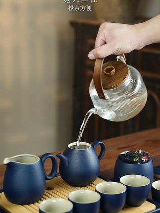 功夫茶具套装家用送礼整套陶瓷泡茶壶茶杯礼盒装#茶具 #茶具好物推荐 #今天你喝茶了吗 #茶具套装