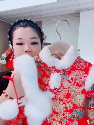 女童冬季加绒服复古中国风唐装汉服女宝宝气质表演连衣裙 #生女儿就是用来打扮的 #谁穿谁好看系列 #童装 #好看的衣服都在这里 #萌娃穿搭