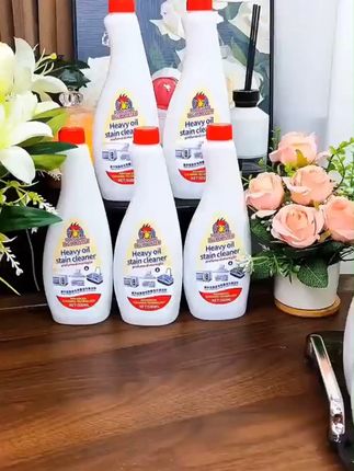 【6瓶装】厨房泡沫型油污净清洁剂家用去油污烟机灶台清洁剂#【6瓶装】厨 #清洁剂· #油污净
