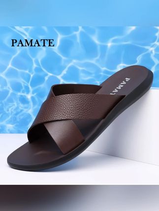辛巴推荐PAMATE帕玛特凉鞋男士户外露趾拖鞋休闲软底防滑百搭沙滩鞋#辛巴 #辛巴818 #辛选 #凉鞋 #拖鞋