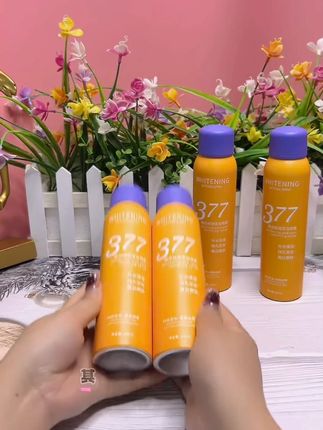 【377定妆喷雾】烟酰胺美白补水保湿嫩肤轻薄透气持久定妆喷雾 #护肤好物 #平价好物 #夏季必备