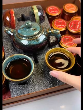 四大名茶组合装金骏眉铁观音大红袍金丝芽罐礼盒装克 #中秋送礼攻略 #四大茗茶组合 #高端茶礼推荐 #茶生活 #茶叶 #茶#叶#中#送送健康送礼中秋节叶