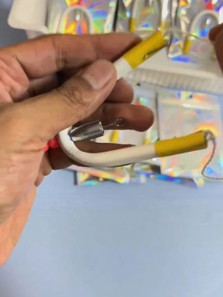 钓胖头鱼神器手把线升级款介绍 手把线做了防脱针升级,加量不加价。 #钓胖头鱼神器 #无钩线组 #手把线 #大钱钩钓鱼
