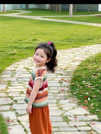 女童套装夏季新款儿童衣服女宝宝洋气薄款夏装女孩时髦#好看的衣服都在这里 #甜美女孩 #儿童穿搭分享 #萌宝 #童装