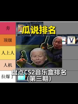 盘点CS2音乐盒排名第三期!! #CS2 #cs2新手教学 #音乐盒 #fps #排行榜