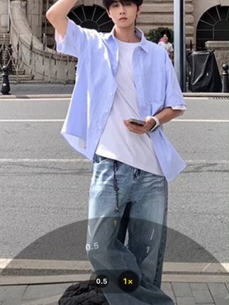 哪个男生逃得过少年感的衬衫?干净清爽整体版型垂感十足!! #男生穿搭 #ootd穿搭 #衬衫穿搭 #阳光男孩 #夏日搭配