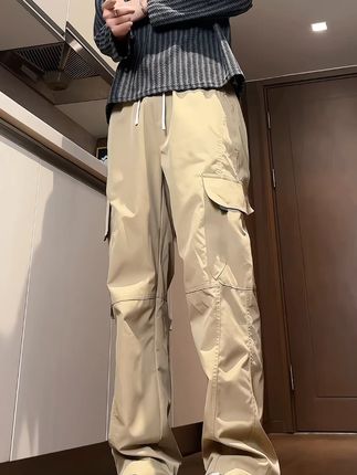 不吃建模这条裤子谁穿谁帅#加长版男裤 #190高个子男生裤子 #高个子穿搭 #休闲工装裤男 #男生推荐