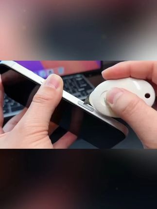 灵动按键钢化玻璃膜!适用苹果16系列【独立灵动按键钢化保护贴膜】让易碎的灵动按键防碎防刮,轻薄隐形