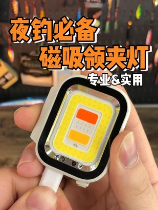 亮度更高,续航更长,还能充当工具灯,是真的太实用了,关键价格也不贵!#路亚灯 #夜钓灯 #户外灯