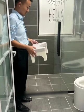 【加厚防滑便携】马桶凳家用厕所蹲坑神器 成人儿童孕妇通用脚踩凳#马桶凳 #家用好物 #防滑神器 #全家通用 #蹲坑帮手