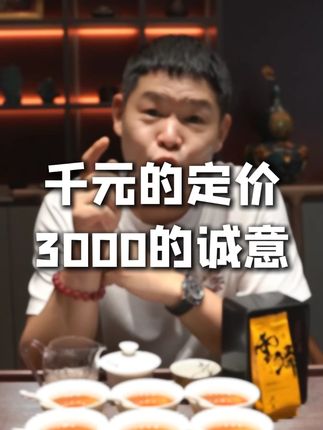 千元的定价3000的诚意 #武夷岩茶 #岩茶肉桂 #大桂 #花果桂 #召唤茶友