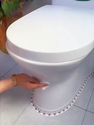 美缝贴厨房卫生间缝隙防水贴马桶缝隙墙角缝隙美观贴 玻璃处透风漏雨 粘上美缝贴 又好看又实用 #电动三轮车 #三轮车装饰内部布置 #接送孩子上下学代步车