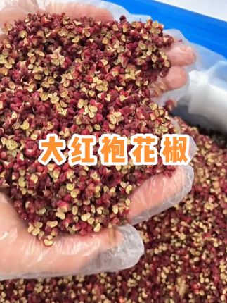 四川汉源大红袍花椒, 颜色红,香味浓麻味足,去籽去杆非常干净,今天下单更实惠。#大红袍花椒 大红袍花椒 #花椒 #麻椒 #红花椒 #优质农产品