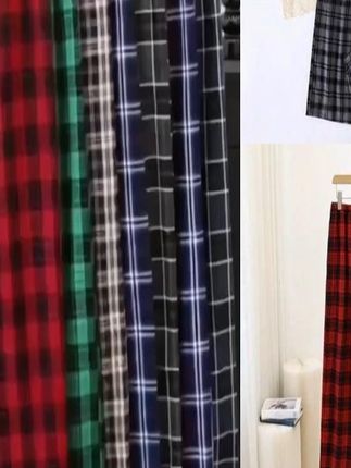 80-300斤春夏新款大码格子睡裤男女宽松舒适休闲家居裤简约可外穿  #大码睡裤 #格子家居裤 #宽松休闲裤