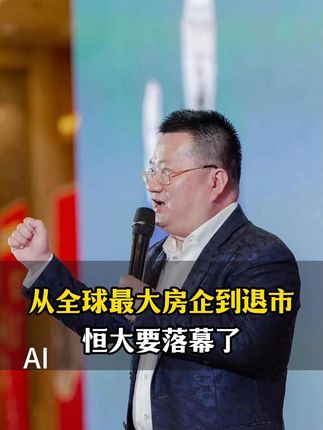 从全球最大房企到退市恒大要落幕了 从全球最大房企到退市恒大要落幕了#恒大 #碧桂园 #许家印 #商业 #老板