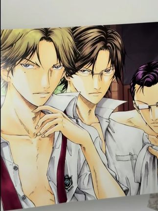 慷慨且大方! 角色基础,穿搭就不基础! 我一整个嘶哈嘶哈! #网球王子 #海报 #网王 #谷子 #谷子展示