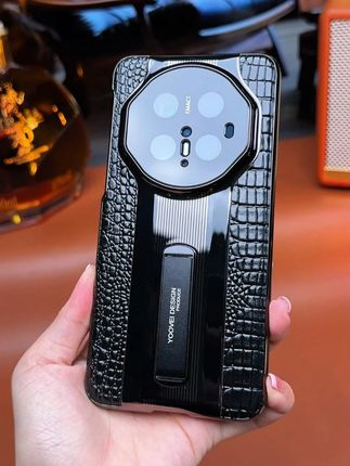 适用#华为mate70pro #手机壳 真皮高档#70RS 自带支架mt60全包商务#高级感 #高端品质
