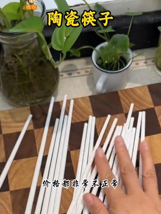 陶瓷筷子家用防滑防霉不发霉耐高温易清洗防潮不变形餐具中式#陶瓷筷子 #筷子 #家用筷子 #筷子推荐 #好物推荐🔥