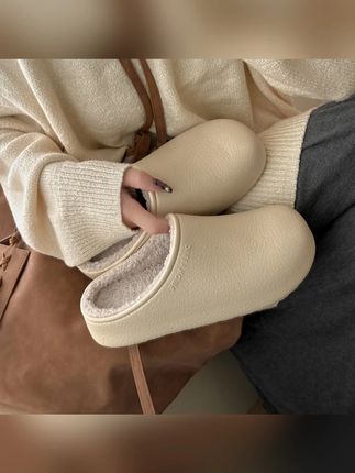 时尚休闲系列┇ 冬季新款包头勃肯棉拖鞋女居家防滑防水棉拖男外穿#冬季拖鞋 #包头勃肯拖 #防滑防水拖鞋 #时尚拖鞋 #男女通用拖鞋