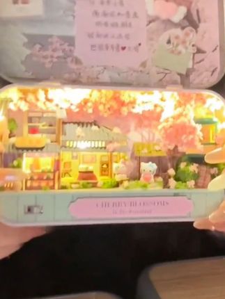 【可樂】 智趣屋diy小屋盒子剧场手工制作房子拼装模型玩具生日礼物