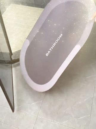 朴尚家居软硅藻泥吸水速干地垫卫生间浴室防滑家用脚垫子门口地毯#硅藻泥地垫 #吸水速干 #防滑地垫 #家用好物 #朴尚家居