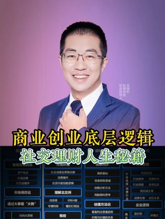 粉丝遭遇神奇故事!彤商学院底层逻辑专栏!商业创业!社交理财! #商业思维#干货分享#财经#趋势#彤商学院底层逻辑专栏@吕晓彤