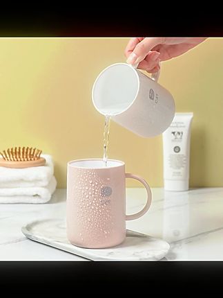 洛诺兔【母婴级防霉】双层加厚防霉漱口杯牙刷杯子耐摔易清洗底加厚#母婴漱口杯 #防霉杯子 #双层加厚杯 #耐摔杯子 #家居用品