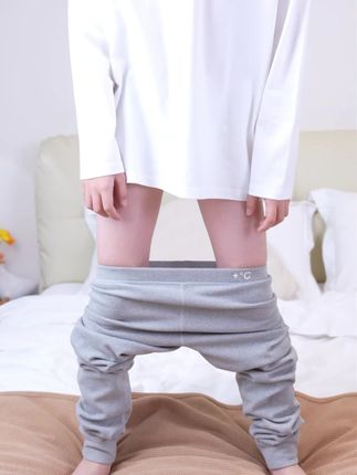 高品质羊毛蚕丝保暖裤吸汗透气贴身舒适! #谁穿谁好看 #高品质童装 #羊毛蚕丝 #校服神裤