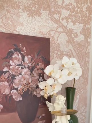 超美!中古法式花卉肌理油画布,做新款玄关装饰画绝了 #中古油画布 #新款装饰画 #客厅挂画 #法式装饰画 #客厅玄关挂画