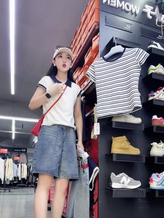 高腰阔腿五分牛仔短裤女2025夏季薄款宽松显瘦百搭休闲5分直 #ootd穿搭 #夏季新款 #谁穿谁好看系列 #好鞋推荐 #百搭鞋子