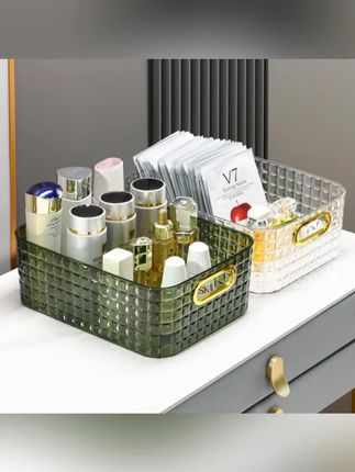 小米妈妈桌面化妆品收纳盒浴室办公化妆盒大容量置物抽屉收纳盒#化妆品收纳盒 #桌面收纳 #大容量抽屉 #小米妈妈 #浴室好物