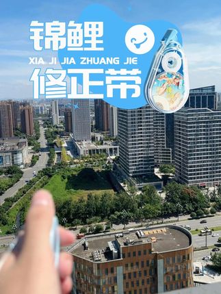 听劝!这款修正带真的可以满足你所有的要求!!美观还实用!!! #锦鲤修正带 #修正带 #晨光文具 #学生党平价安利 #文具安利
